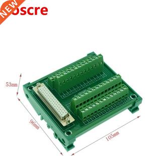 DB50 female D-SUB DR-50 Male Female signals Terminal PCB Bre
