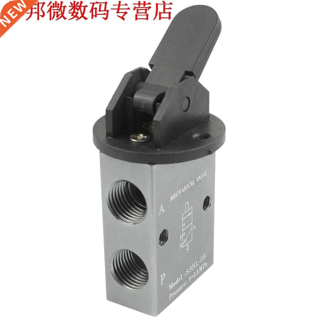 S3HL-08 2 Positie 3 Way Handleiding Handvat Control Pneumati