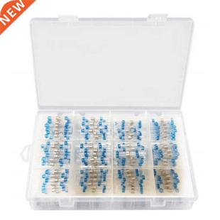 Seal Shr Heat Connectors Wire Solder Blue AWG 200PCS