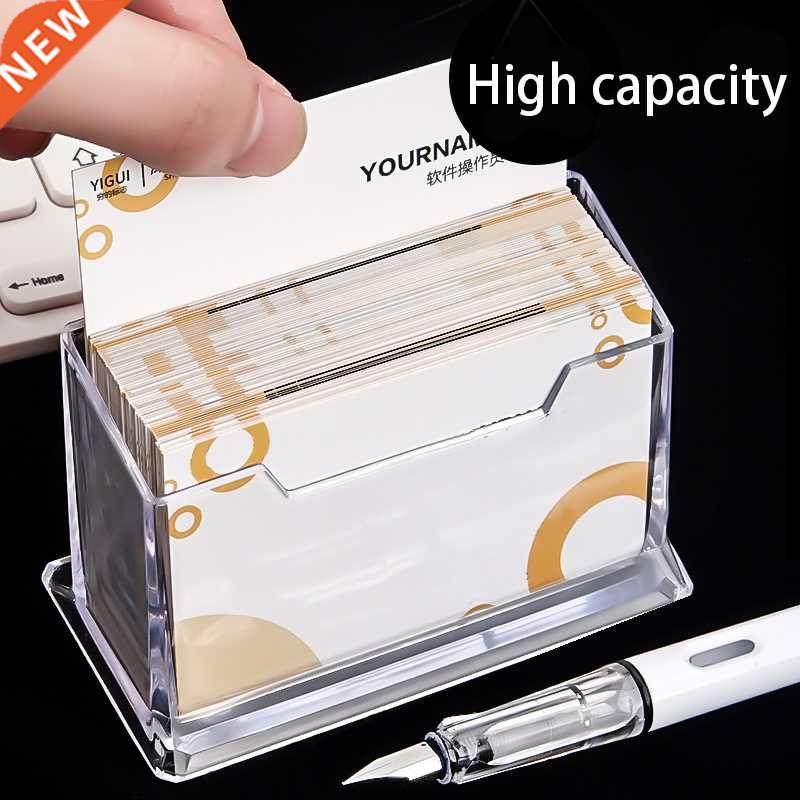 1 Pcs Clear Desk Shelf Box Storage Display Stand Acrylic Pla