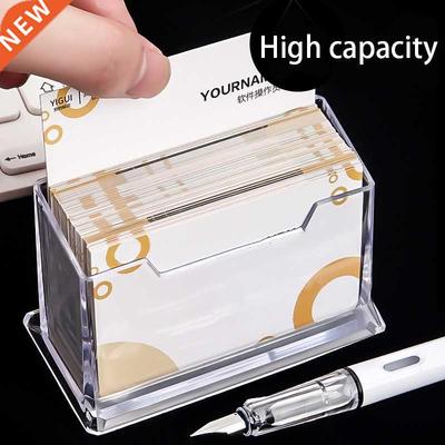 1 Pcs Clear Desk Shelf Box Storage Display Stand Acrylic Pla