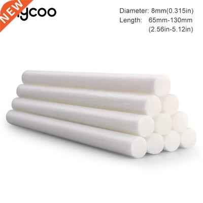 10 Packs 8mm Humidifier Cotton Swab Core Cotton Filter Wicks