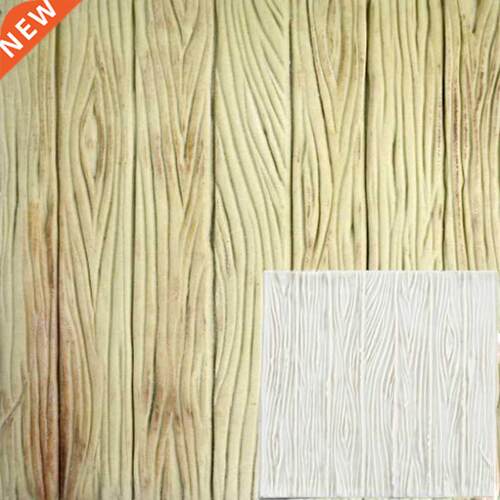 Wood Panel Mould Fondant Cake Decorating Tools Silicone Mold