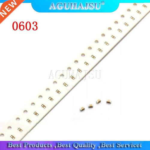 100pieces 1nF X7R error 10% 50V 0603 102 SMD thick film chip