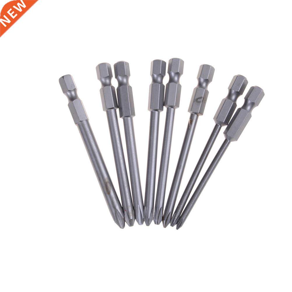 Power Tools 8pcs 75mm Magnetic Long Hex For Cross Head Screw