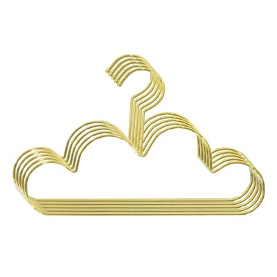 5 Pcs Cloud Shape Clothes Coat Hangers Space Saving Clothing