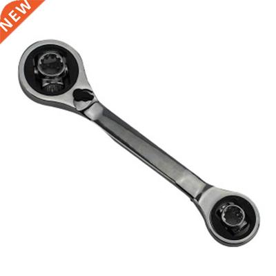 1Pcs Double End Two-Wy Rtcheting Wrench Spnner Tool Ger