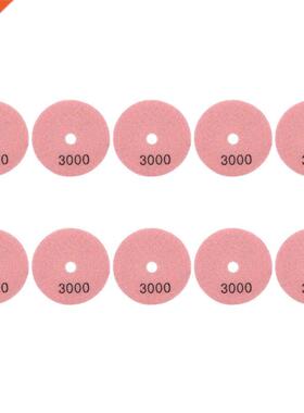 10Pcs 3in Sanding Discs Pads Buffing Polishing Diamond 适用