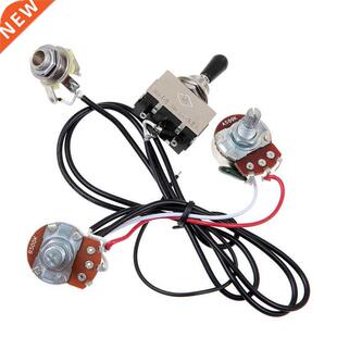Guitar Harness Wiring Pickup Prewired 500K Two Way Pots