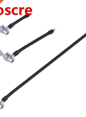 Locking Air Chuck with Air Hose and Standd Tire Valve Fine