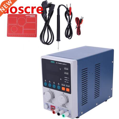 DC Power Supply Digital High-Definition 4-Bit LCD Display wi