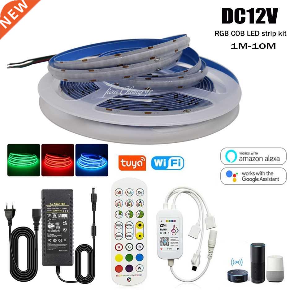 RGB DC12V 756LEDs/m High Density Flexible FOB COB Linear Led