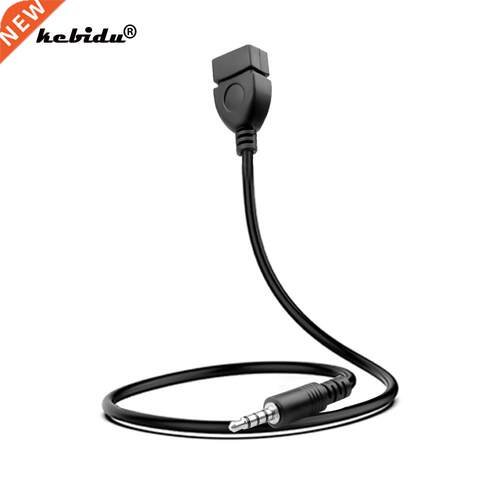kebidu 3.5mm Audio AUX Jack to USB 2.0 Type A Male to Femal