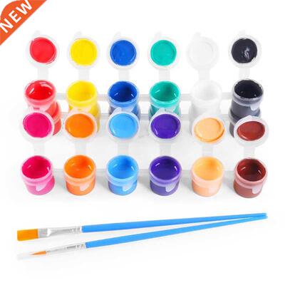 crylic Pints With 2 Brushs DIY Grffiti Pigment Set For Oi