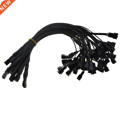 12V 3 Pin Fan PWM 1 to 4 way Power supply Extension Cable Y