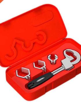 5Pcs Bathroom Wrench Multfunctonal Adjustable Wrench Tap S