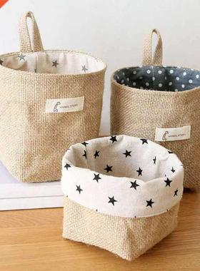 Home Decor Hanging Wall Pocket Storage Basket Small Sack Su