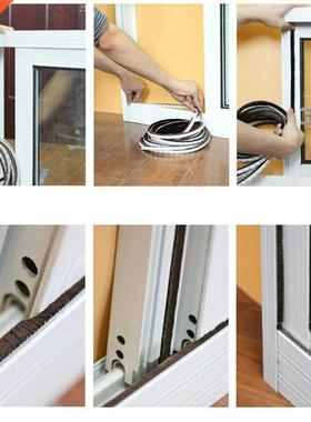 3Meters/5Meters Brush Strip Self Adhesive Door Window Sealin