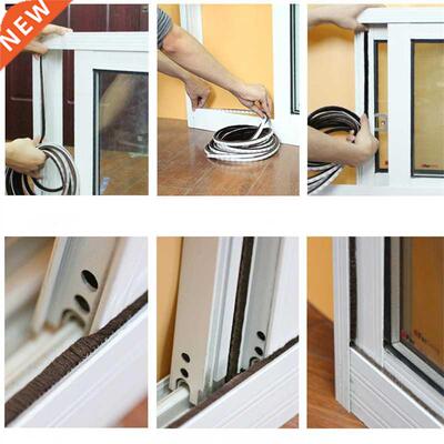 3Meters/5Meters Brush Strip Self Adhesive Door Window Sealin