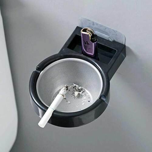 Portale Ashtray Wall Stainless Steel Pocket Smoke Holders S