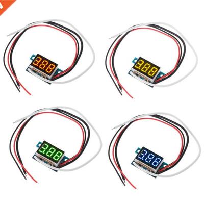 DC 0-10A Digital LED Ammeter Current Panel Meter 0.6in Modu