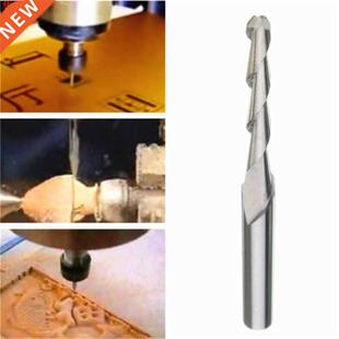 3.175 MM carbure solide 2mm Dia spirale 2 cannelures boule n