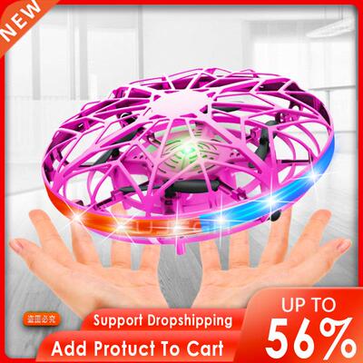 Flying Ball RC Helicopter Mini UFO Dron Aircraft Boys Hand C