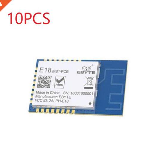 EBYTE 10Pcs Wireless Zigbee Module CC2530 E18-MS1-PCB SoC Wi