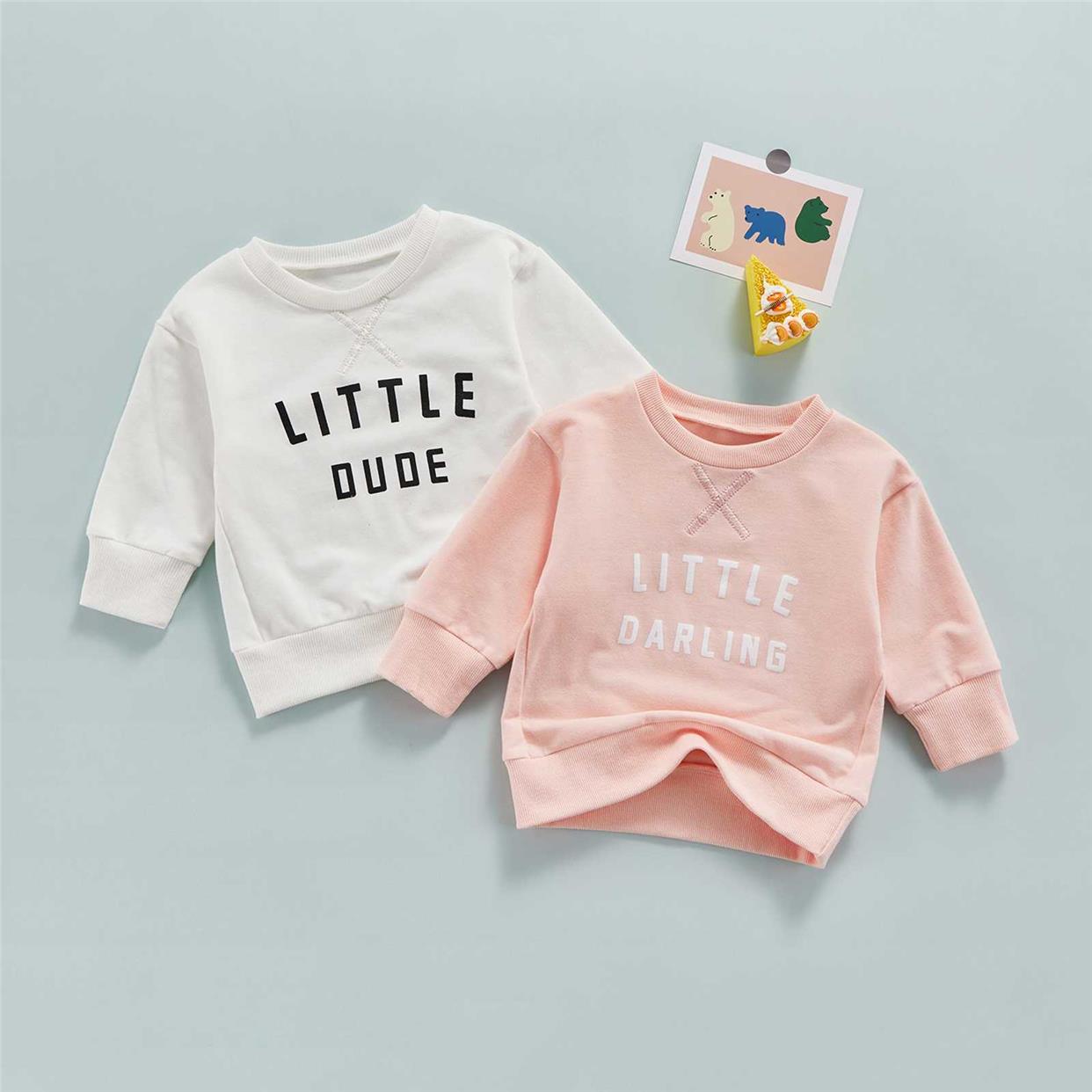 Brother Sister Long Sleeves Pullover Fashion Letter Print Sw 畜牧/养殖物资 养殖标记笔 原图主图