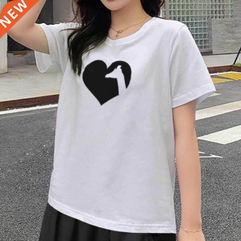 YB99 Suer Woan Tshirts Setwear Cute Top Clothes Woen