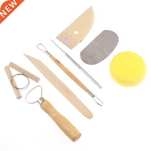 8Pcs/set Pottery DIY Tool Clay Molding Ceramics Molding Tool