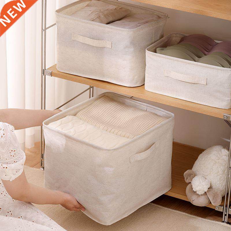 Japanese-style Storage Box Cotton And Linen Waterproof Folda