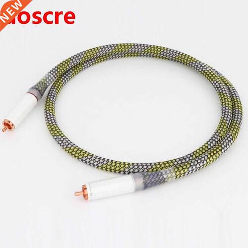 OCC pure copper 75 Ohm hifi Digital Coaxial audio cable with