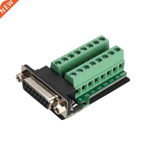 DB15 Adapter VGA Male 2Row 15Pin To Terminal Breakout Board