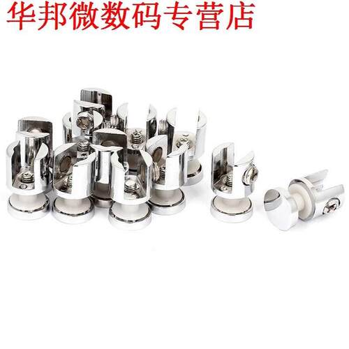 10mm Dikke Glas Plank Board Clip Klem Opzetbeugel 12pcs