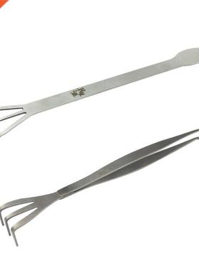 Multifunctional Stainless Steel Gardening Rake Bonsai Root L