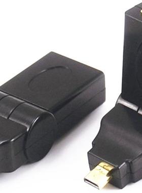 180 Degree Rotation 90 angle Micro D HDMI Male to HDMI Femal