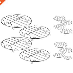 4Pack Cooling Racks Steamer Rack Steaming Baking Rack Set St