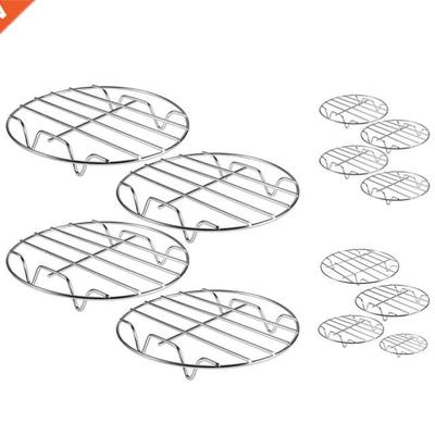 4Pack Cooling Racks Steamer Rack Steaming Baking Rack Set St