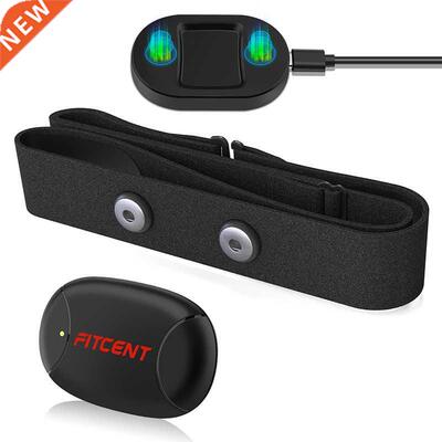FITCENT Rechargeable Heart Rate Monitor with Bluetooth ANT+