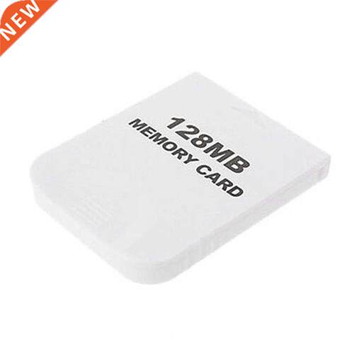 128MB Memory Card for Nintendo Wii Gamecube GC Game White
