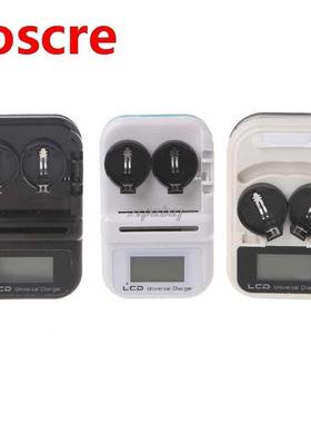 2 Slot LIR2032 utton attery Charger rechargeale LIR2032,