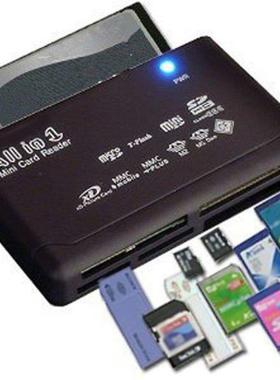 2pc Mini Memory Cardreader All in One Card Reader USB 2.0 48