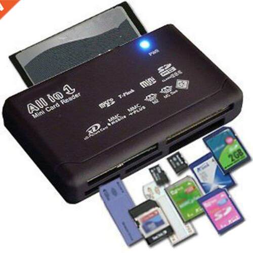 2pc Mini Memory Cardreader All in One Card Reader USB 2.0 48