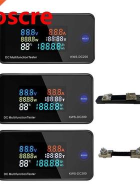 5ED Voltmeter Ammeter DC 0-200V KWS Power Energy Meter LCD