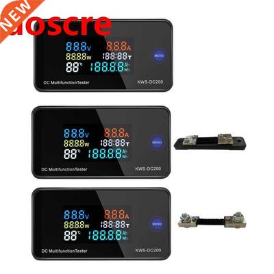 5ED Voltmeter Ammeter DC 0-200V KWS Power Energy Meter LCD