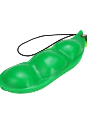 Infinite Squeeze Edamame Stress Relieve Toy Key Chain Key Pe