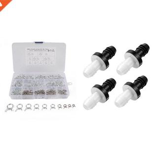 Spring Clip 4Pcs Stainless Che Steel Clamp 150Pcs Hose