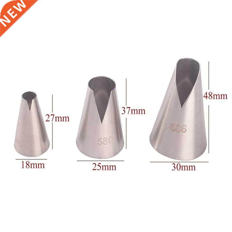 3 PCS/Set Stanless steel Nozzle Ktchen Accessores cng P