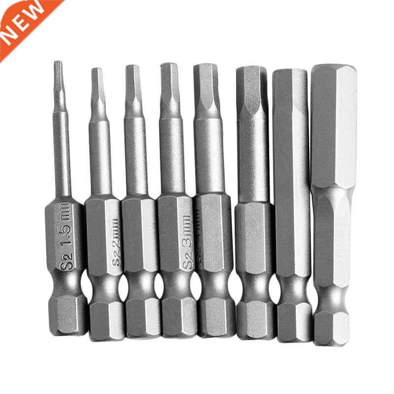 8Pcs 50mm 1/4 nch Hex Shank Hex Head Bts Y22